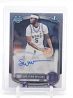 SEBASTIAN WILKINS 2025-26 BOWMAN CHROME 1ST ROOKIE AUTO #CPA-SI DUKE Q7600
