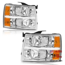 Headlight Assembly for 2007-2013 Chevy Silverado 1500/2007-2014 Silverado