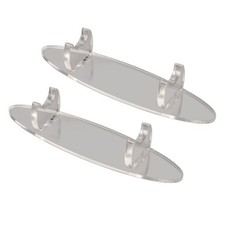 2PCS Pen Holder Display Stand Acrylic Desktop Pen Showcase Rack For