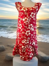 Vintage The Hawaiian Original by Hilo Hattie Hibiscus dress