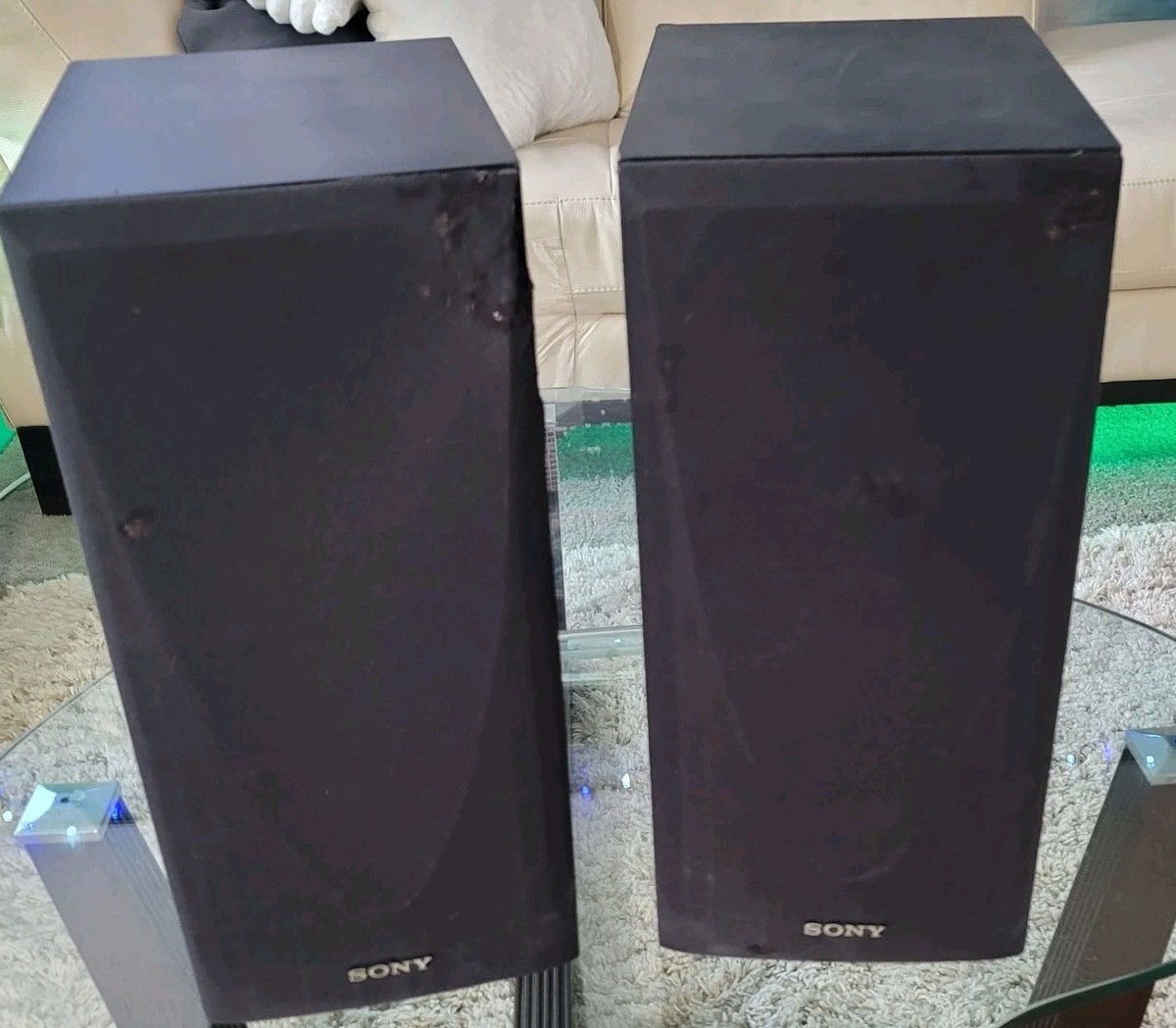 Vintage Sony SS-D117 Bookshelf Speakers Blackwood 17” Wired 70 Vintage Sony SS-D117 Bookshelf Speakers Blackwood 17” Wired 70