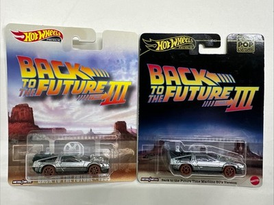 Lot Of 2 Hotweels Back To The Future III