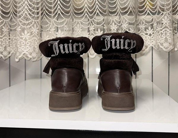 Women Juicy Couture Boots Brown 39