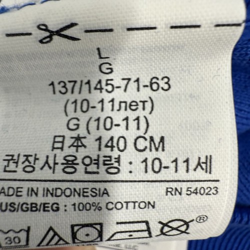 Yeezy Gap Hoodie Blue Hoodie YOUTH Large YZY x GAP - Picture 7 of 7