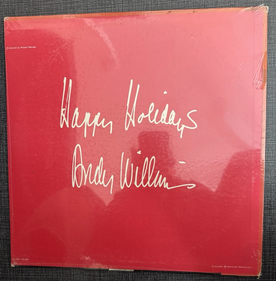 Sealed The Andy Williams Christmas Album Columbia CS-8887 Stereo Brand New - Image 2 of 4
