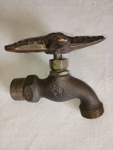 White Swan Garden Faucet Starfish Handle Made In USA - Picture 1 of 18
