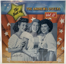 New / Sealed "The Best Of The ANDREWS SISTERS Vol. II" 2xLP 1976 MCA2-4093