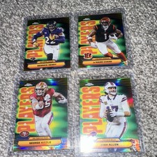 Topps Chrome Football Power Players Refractor NFL 2024 Henry Allen 4-Card Lot