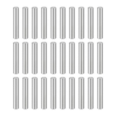 50pcs Dowel Pins M3(3mm) x 19mm Stainless Steel Shelf Support Peg Pin Rod