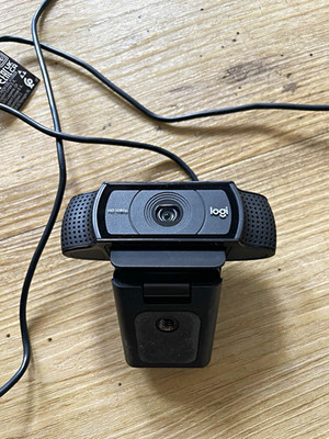 Logitech C920 Webcam 1080p Full HD USB 2.0 Clip-on Halterung Schwarz