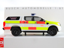 Busch 52841 Ford Ranger con hardtop (2016) "Johanniter Cottbus" 1:87/H0 NUOVO/CONFEZIONE ORIGINALE