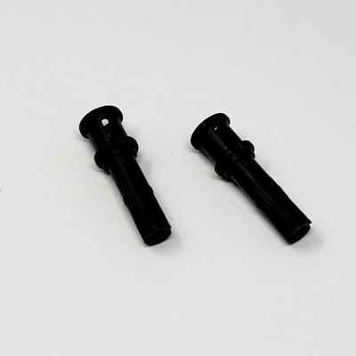 32054 LEGO Technic Pin Long Friction Ridges Lengthwise Stop Bush BLACK (2)