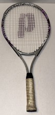 Prince Attack Junior 23 Tennis Racquet Purple/Silver. Light Weight 7.5 Oz