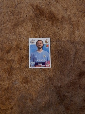 PANINI PREMIER LEAGUE 2024 STICKER NUMBER 422 MANCHESTER CITY BERNANDO SILVA