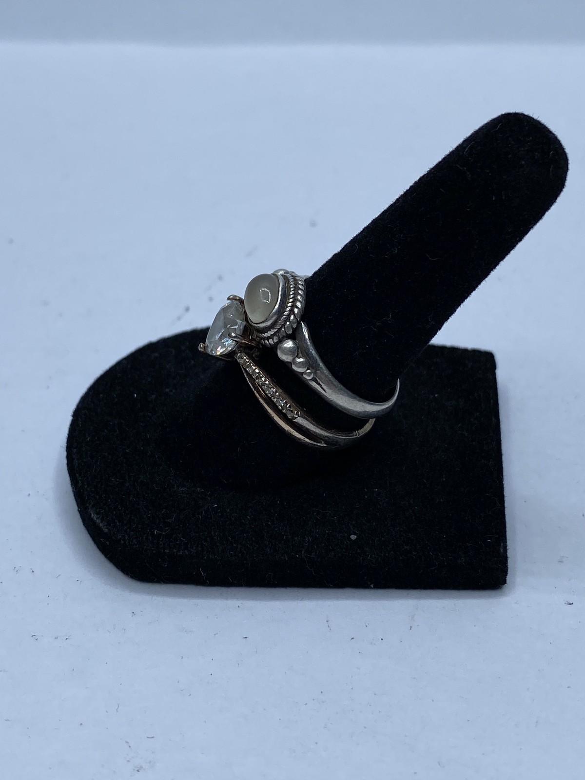 Sterling Silver Assorted Ring/Earring/Necklace Je… - image 8