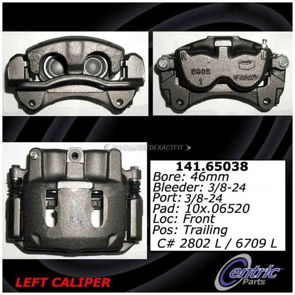 Pinza de freno delantera izquierda centrada para Ford Explorer y Mercury Mountaineer TCP Foto 3 de 4