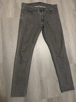 Levi's Men s 512 Slim Taper fit jeans gray wash size 32x32