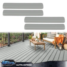 Fit For TREX Plastic Decking boards End Cap ABS Light Gray (4 pcs)  5.5   New