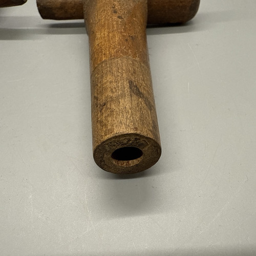 Wood Beer Keg Barrel Tap Spigot 9” 7.25”Antique - Picture 5 of 14