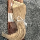 Lula Beach Blond Halo Hair Extensions-set of two~ 14” wavy & straight ~ new — photo 4