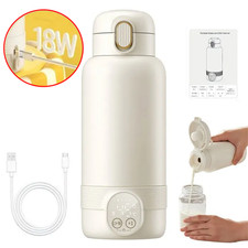 Chauffe-biberon Portable Sans Fil 14000mAh 500ml Lait Eau Rapide 2min Bébé