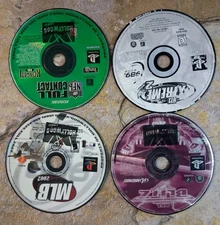 Lot of 4 - Assorted PS1 Games - NFL Blitz, NFL Xtreme 2, MLB 2002 *SEE DESC*