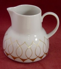ROSENTHAL STUDIO LINE LOTUS GOLD SILHOUETTE CREAM JUG UNUSED MINT!!