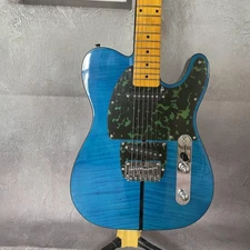 Blue Anderson Mad Cat TL Electric Guitar  Chrome Hardware Free Shipping