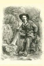 Buffalo Bill With Rifle Wild West Cowboy William Frederick Buffalo Bill Cody Uni