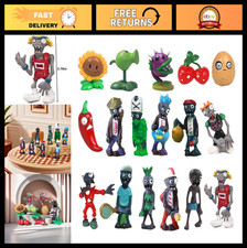 17 PCS Plants vs Zombies Toy Set - PVC Figurines, Great Gifts for Kids & Fans