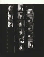 Original Contact Photo Sheet & Negatives Robert Redford Steven Spielberg 1982