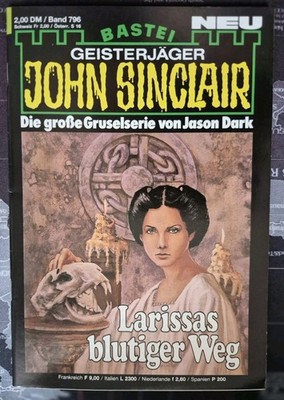 John Sinclair 1. Auflage Nr. 796   wie Neu