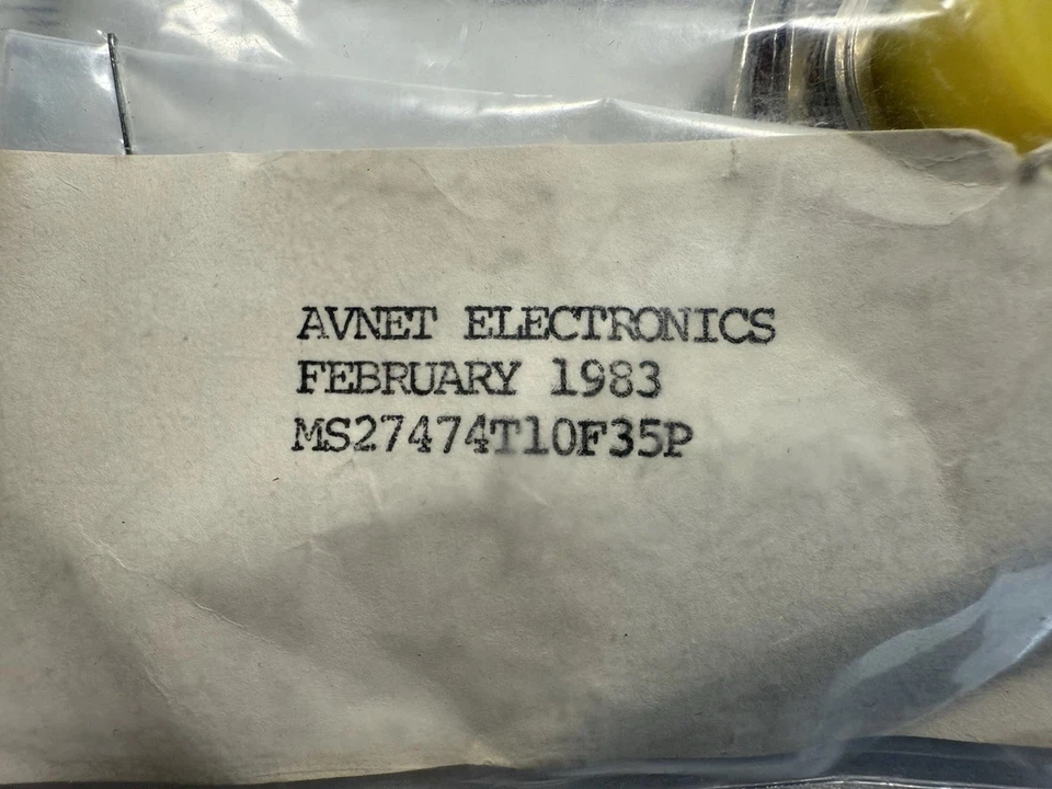 BENDIX MS27472P10F5P CIRCULAR CONNECTOR - Image 2 of 4