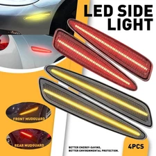 Front Rear Side Marker Turn Signal Parking Light For 05-13 Chevrolet Corvette C6