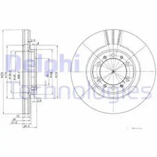 Disque de frein Mitsubishi PAJERO