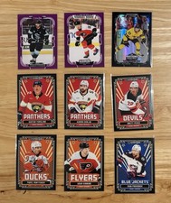 2025-26 O-Pee-Chee Numbered Card Lot (9 Cards) Rookies, Retros, Purples