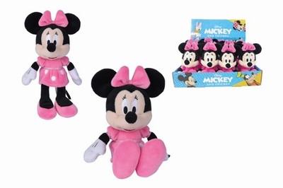 Gadget - Disney: Simba Toys - Minnie Peluche 20 Cm Abito Fucsia -D- Simba Toys