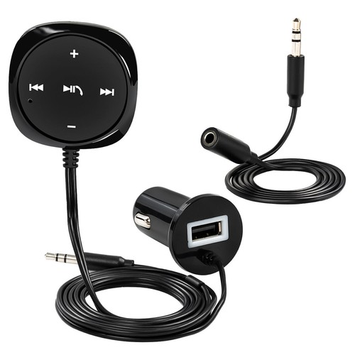 NEU Bluetooth Audio Receiver KFZ Adapter AUX Kabel Auto 3.5mm Klinke Empfänger - 第 7/9 張圖片