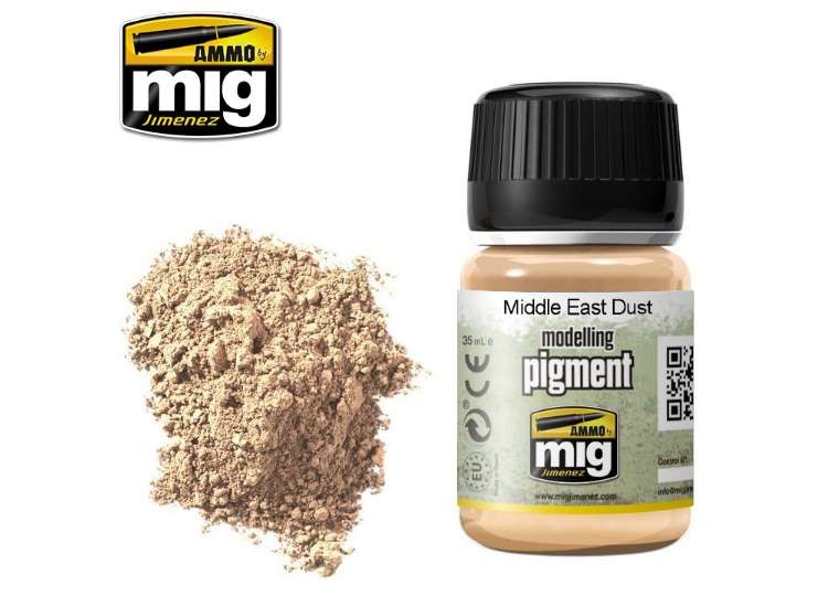 Ammo Mig A.MIG3018 35ml - Pigments - Middle East Dust