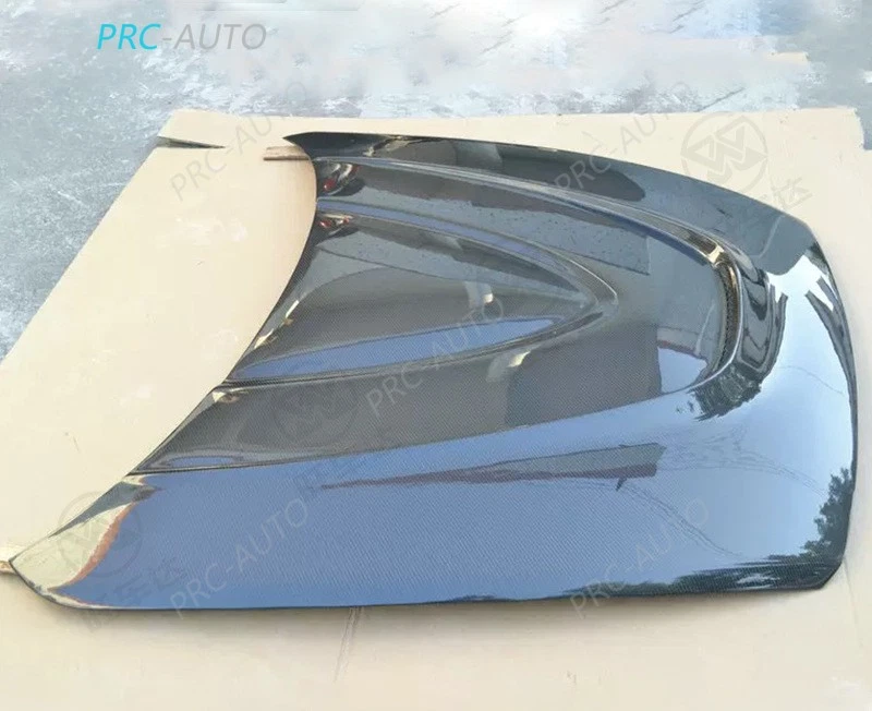 For Mazda RX-8 2004-2011 Real Carbon Fiber Front Hood Vented Bonnet Cover - Image 4 of 4