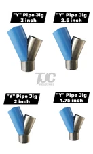 Y pipe jig exhaust fabrication (4 pack 3", 2.5", 2" & 1.75") 2-1 collector