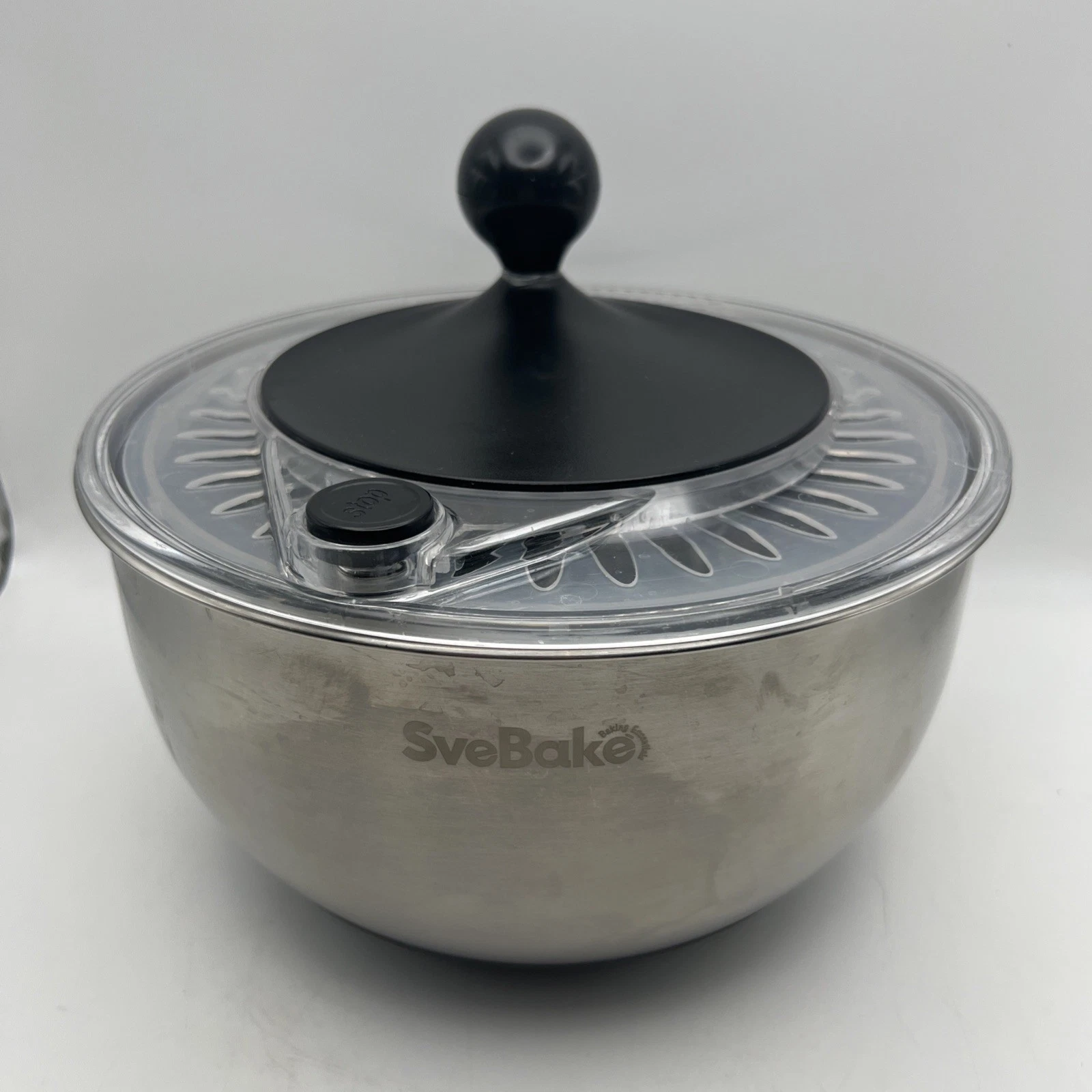 5.3Qt Stainless Steel Salad Spinner with Stop Button, BPA-Free Vegetable SveBake
Opens in a new wind