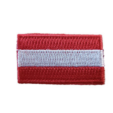 ÖSTERREICH  1 Aufnäher Patches Aufbügler FAHNE KLEIN.