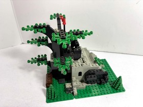 LEGO Castle: Camouflaged Outpost 6066 (1987)  Retired. Lot A
