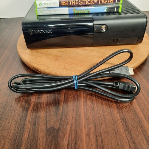 Microsoft Xbox 360 E 500GB Console Lot Controller Skyrim Terraria South Park - Picture 7 of 22