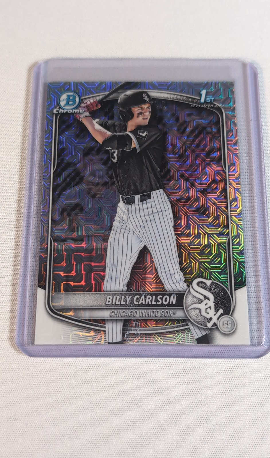 2025 Bowman Draft - Chrome Billy Carlson #BDC-10 Refractor (RC)