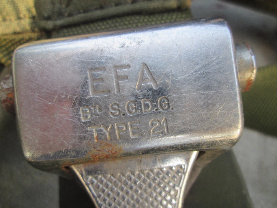 Indochine Indo Algérie Avion Paras Rarachutiste 1954 1960 Sangle Harnais REP - Photo 4/4