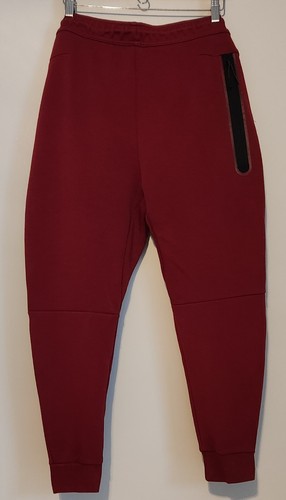 Nike Men's Tech Fleece Joggers/Sweatpants Burgundy/Maroon/Red Size Large - Picture 4 of 6