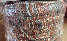 50 Yards - BRUSH FRINGE TRIM- 1.75" wide, Nice Earthy "EMBERS" Colors- New Spool
