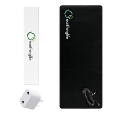 earthinglife grounding mats for feet, Universal grounding pad for Sleep with 15f